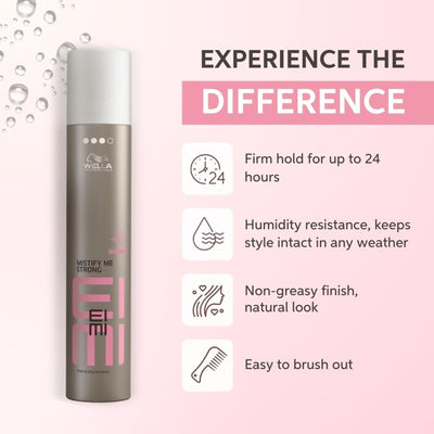 Wella Professionals Eimi Mistify Me Strong Hair Spray For Upto 24H Hold