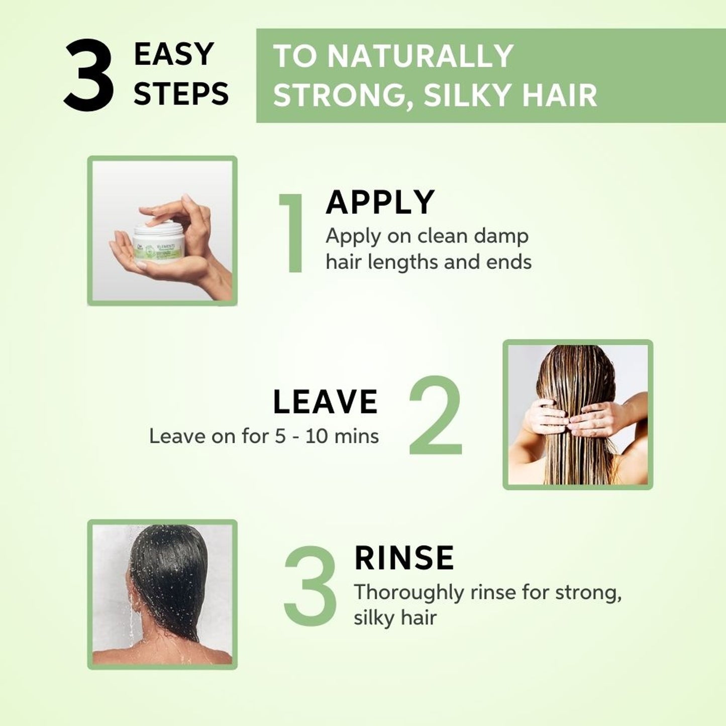 Wella Professionals Elements Renewing Sulphate Free Hair Mask for Frizz-Free & Detangled Hair