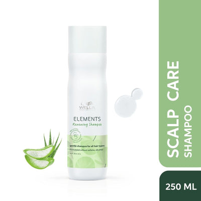 Wella Professionals Elements Renewing Sulphate Free Shampoo For Frizz-Free Hair