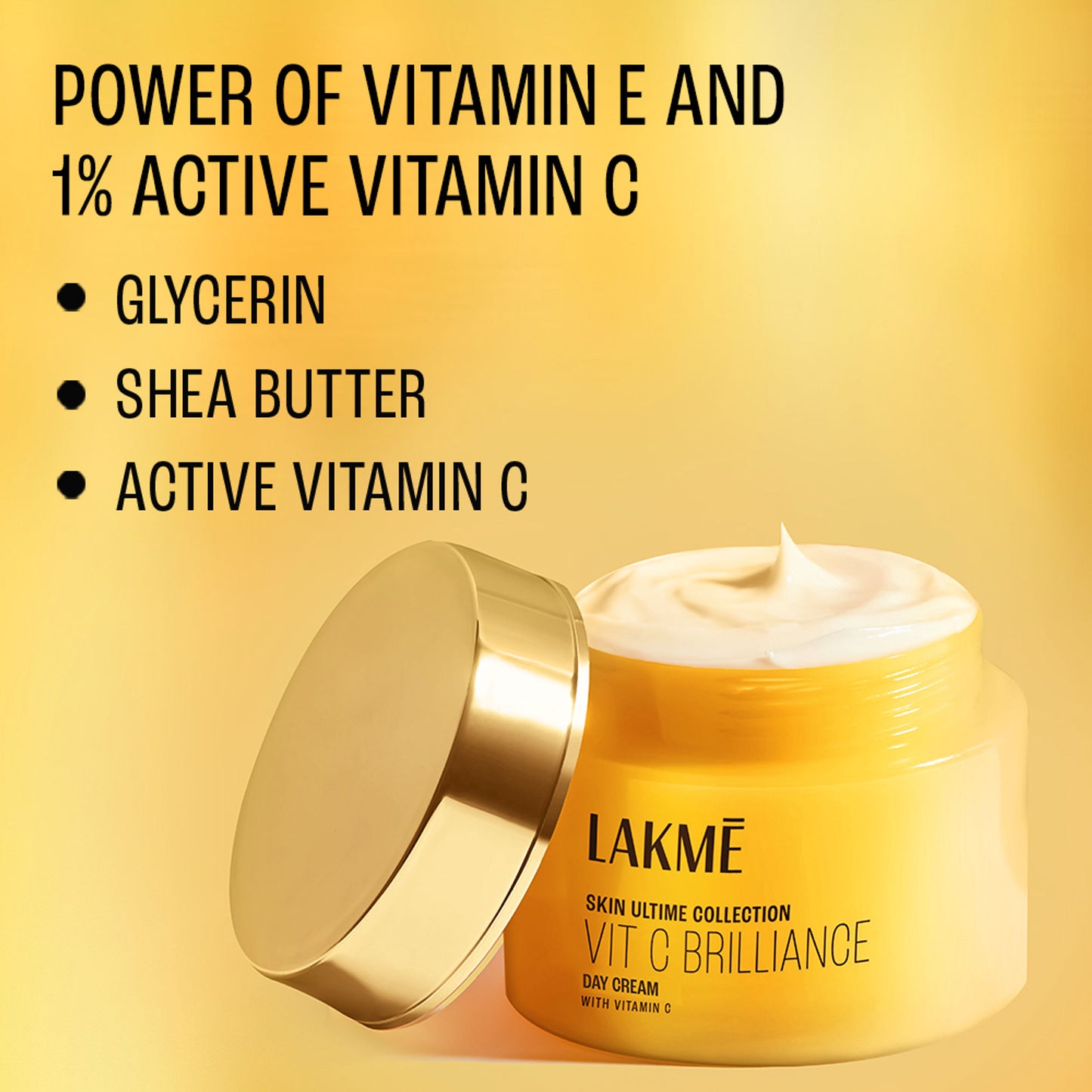 Lakme 9 to 5 Vitamin C+ Day Cream with Vitamin C E & Shea Butter