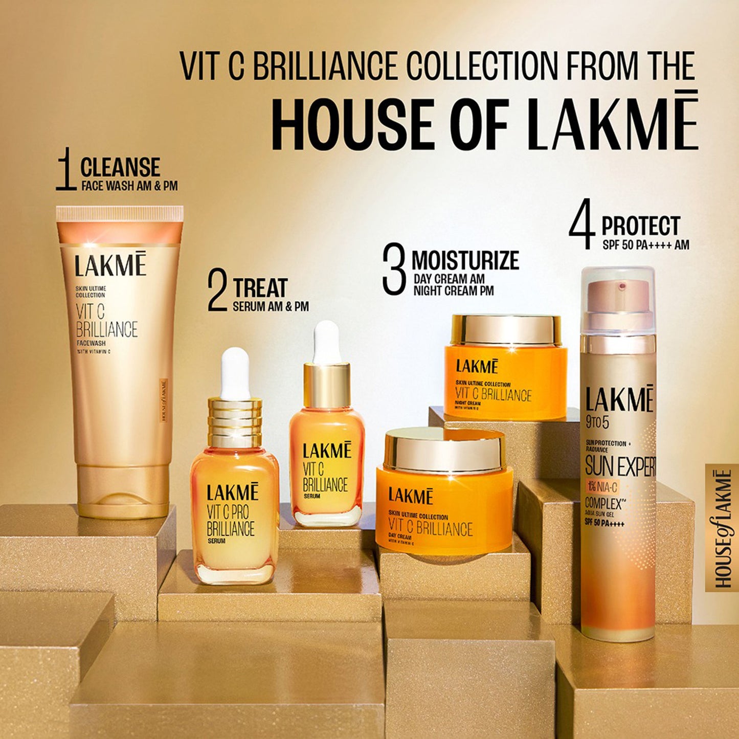 Lakme 9 to 5 Vitamin C+ Day Cream with Vitamin C E & Shea Butter