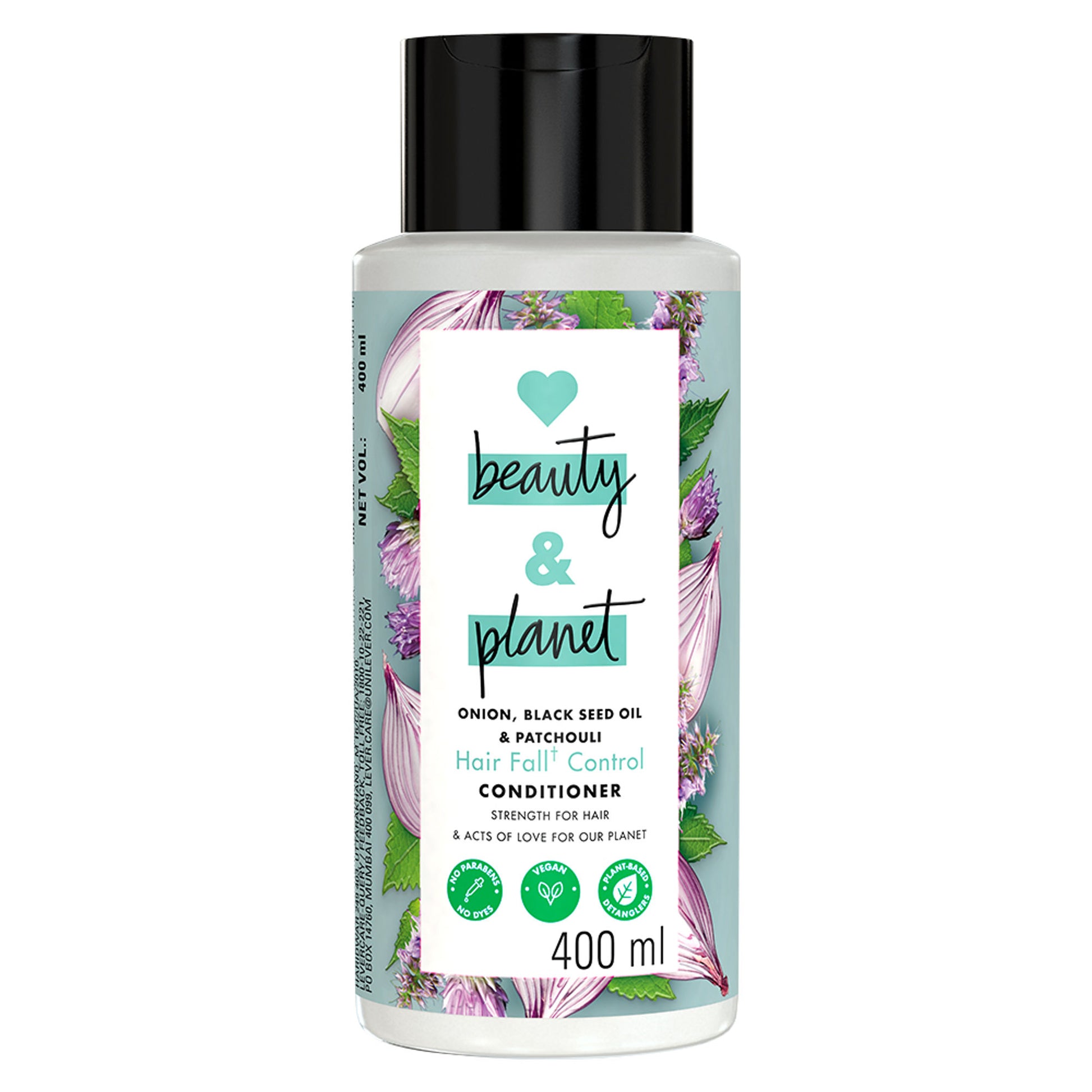 Love Beauty & Planet Onion, Black Seed & Patchouli Hairfall Control Sulphate Free Conditioner