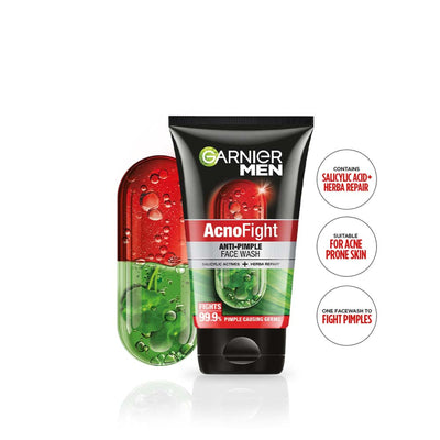 Garnier Men AcnoFight Anti Pimple Face Wash