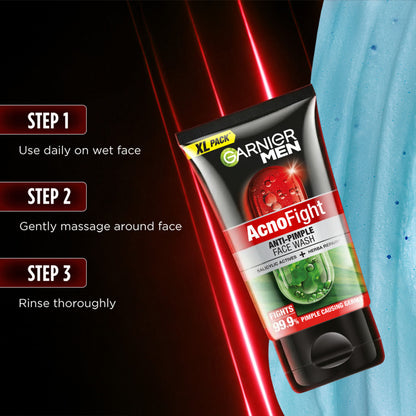 Garnier Men AcnoFight Anti Pimple Face Wash