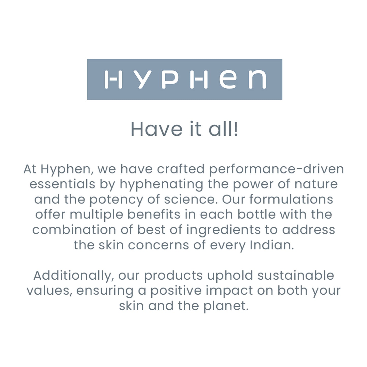 Hyphen Ultra Light Water Sunscreen SPF 50 PA++++