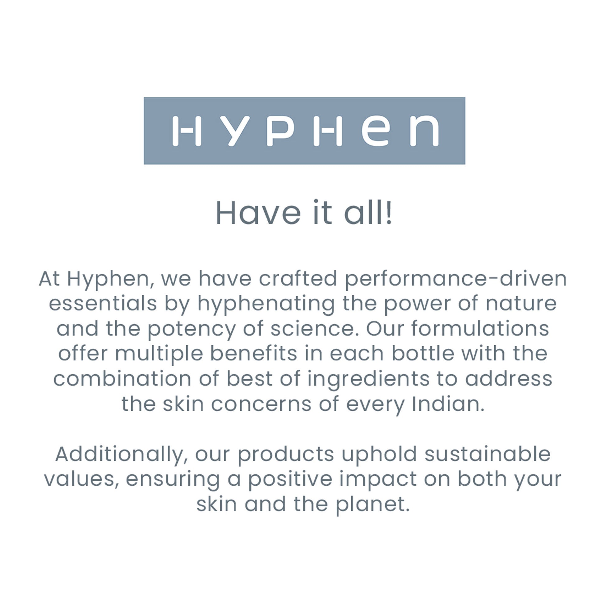 Hyphen Ultra Light Water Sunscreen SPF 50 PA++++