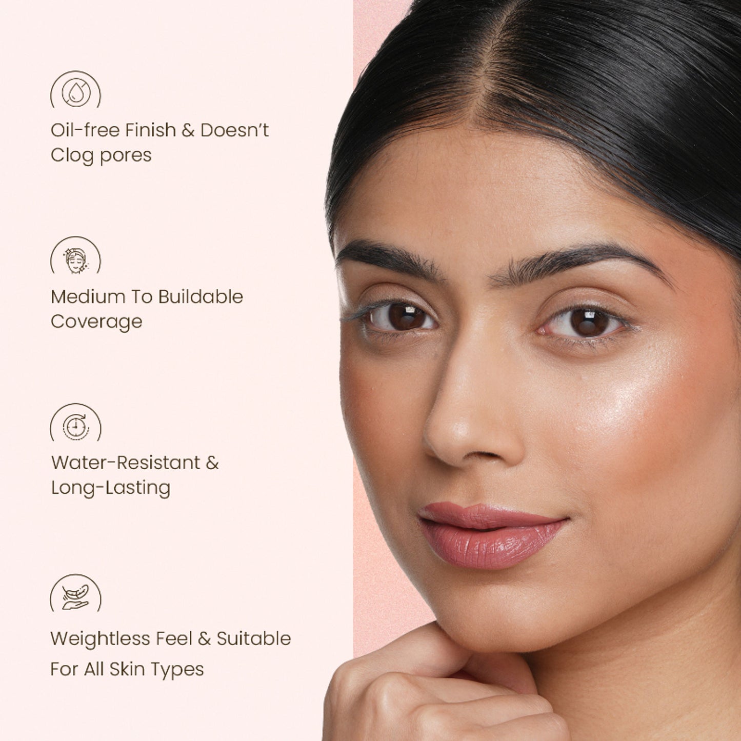 Swiss Beauty Silky & Smooth Oil Control Powder - 3 Skin Color