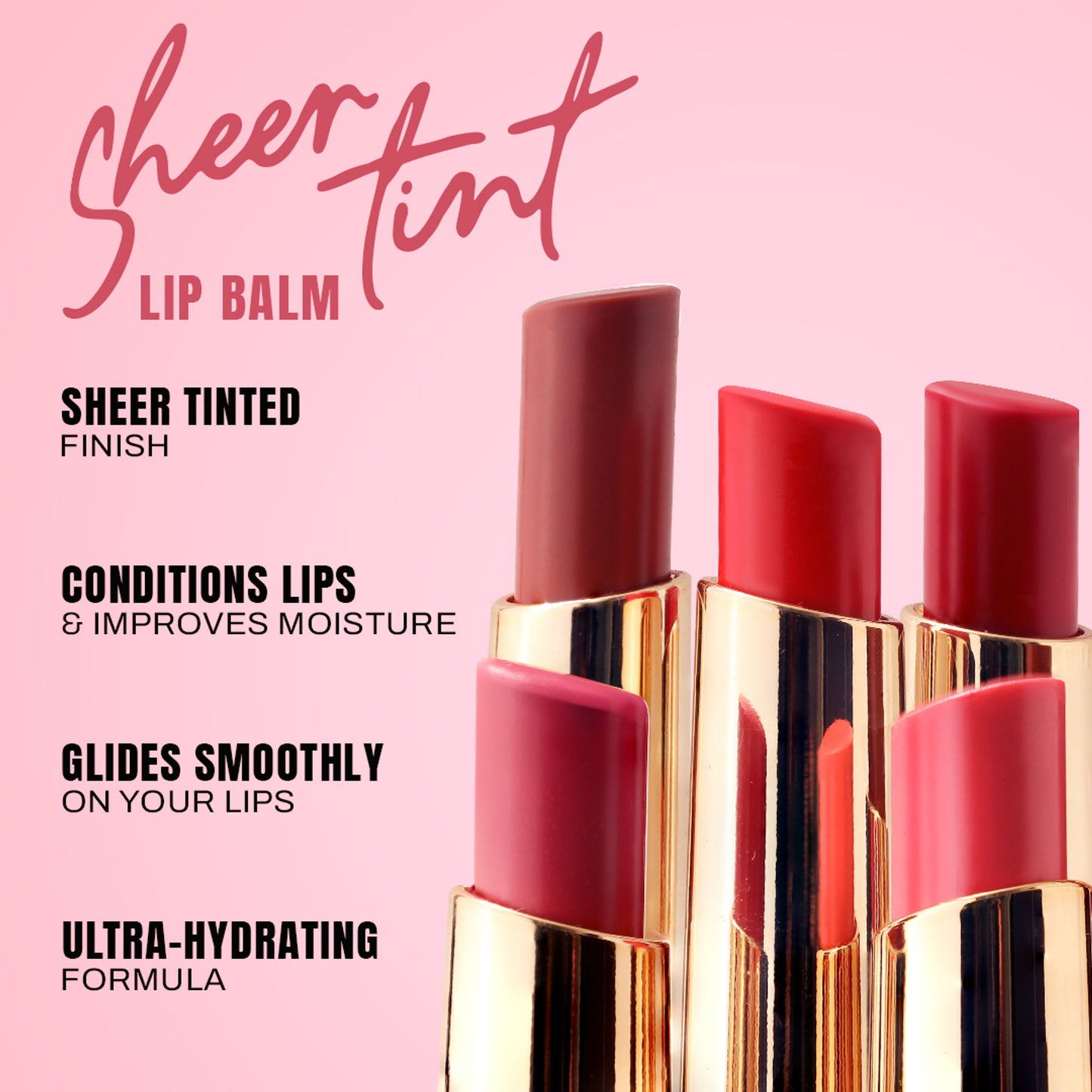 L.A. Girl Tint Sheer Lip Balm - Sheer Nude