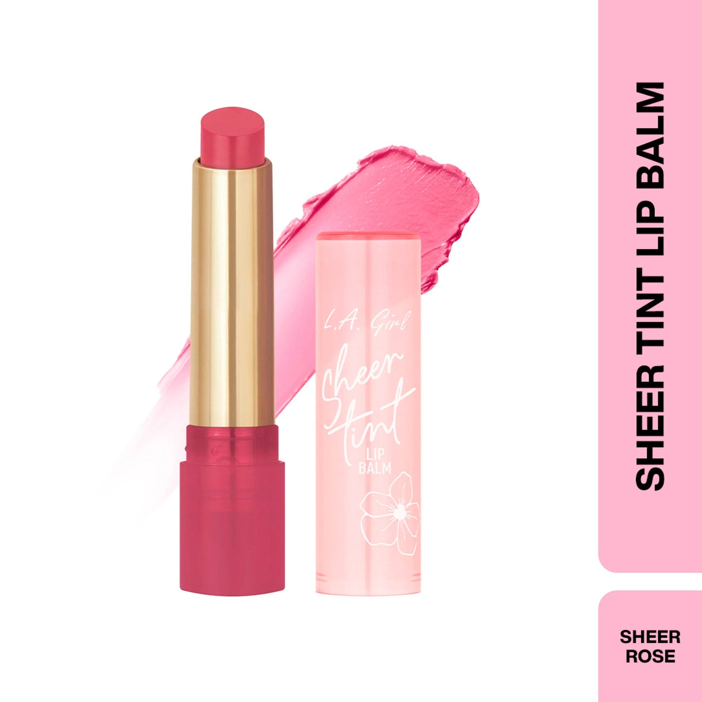L.A. Girl Tint Sheer Lip Balm - Sheer Rose