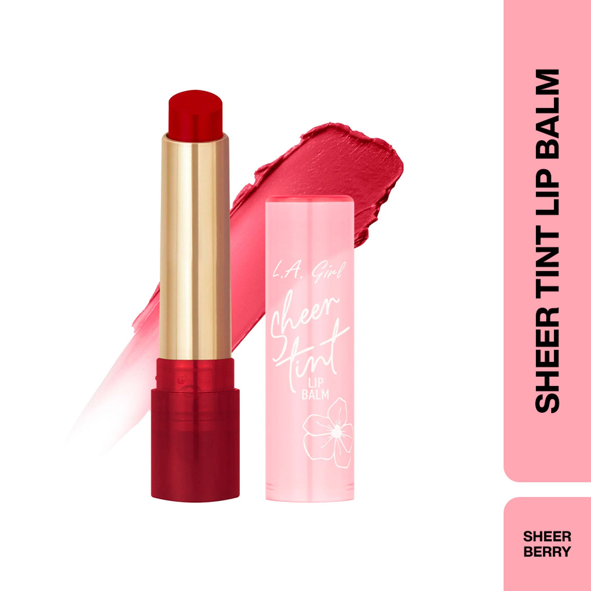 L.A. Girl Tint Sheer Lip Balm - Sheer Berry