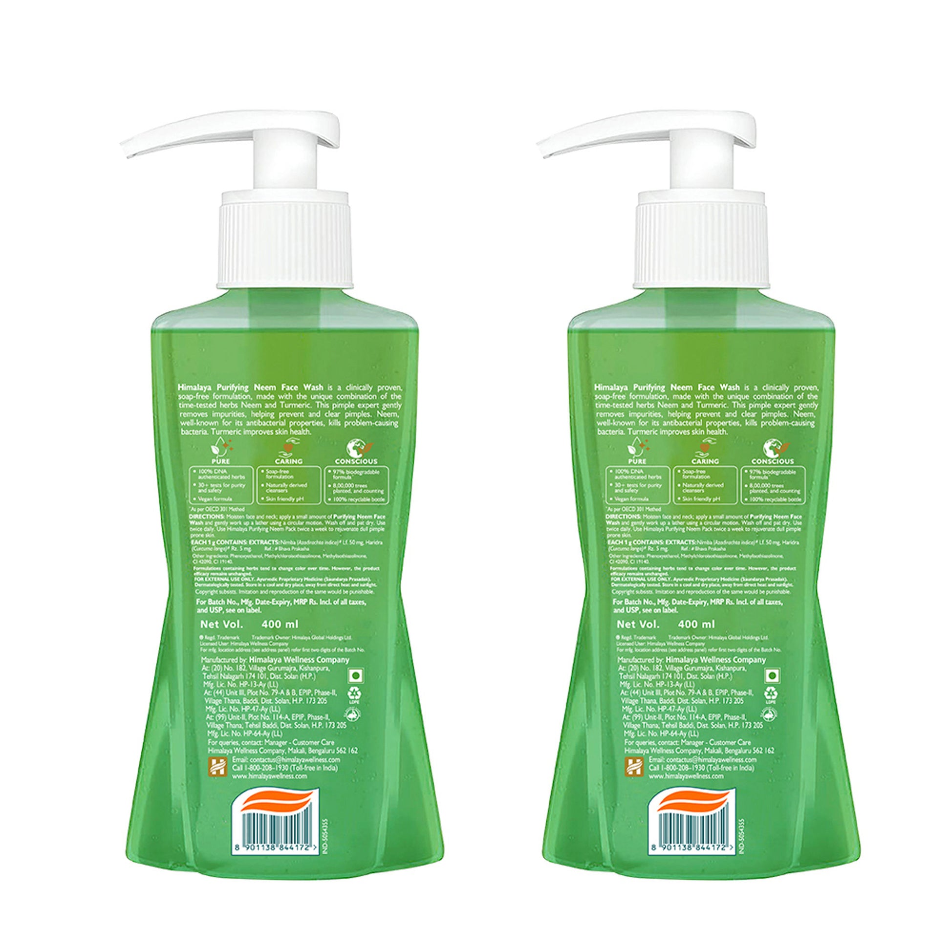 Himalaya Purifying Neem Facewash Duo