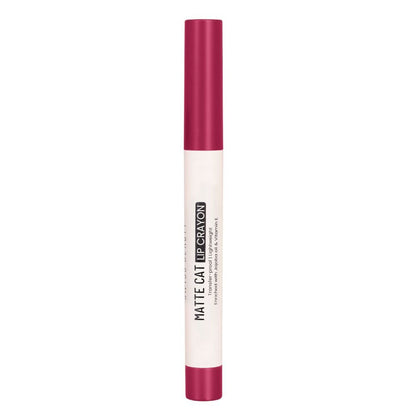 Swiss Beauty Non Transfer Matte Cat Lip Crayon - Sinful Scarlet