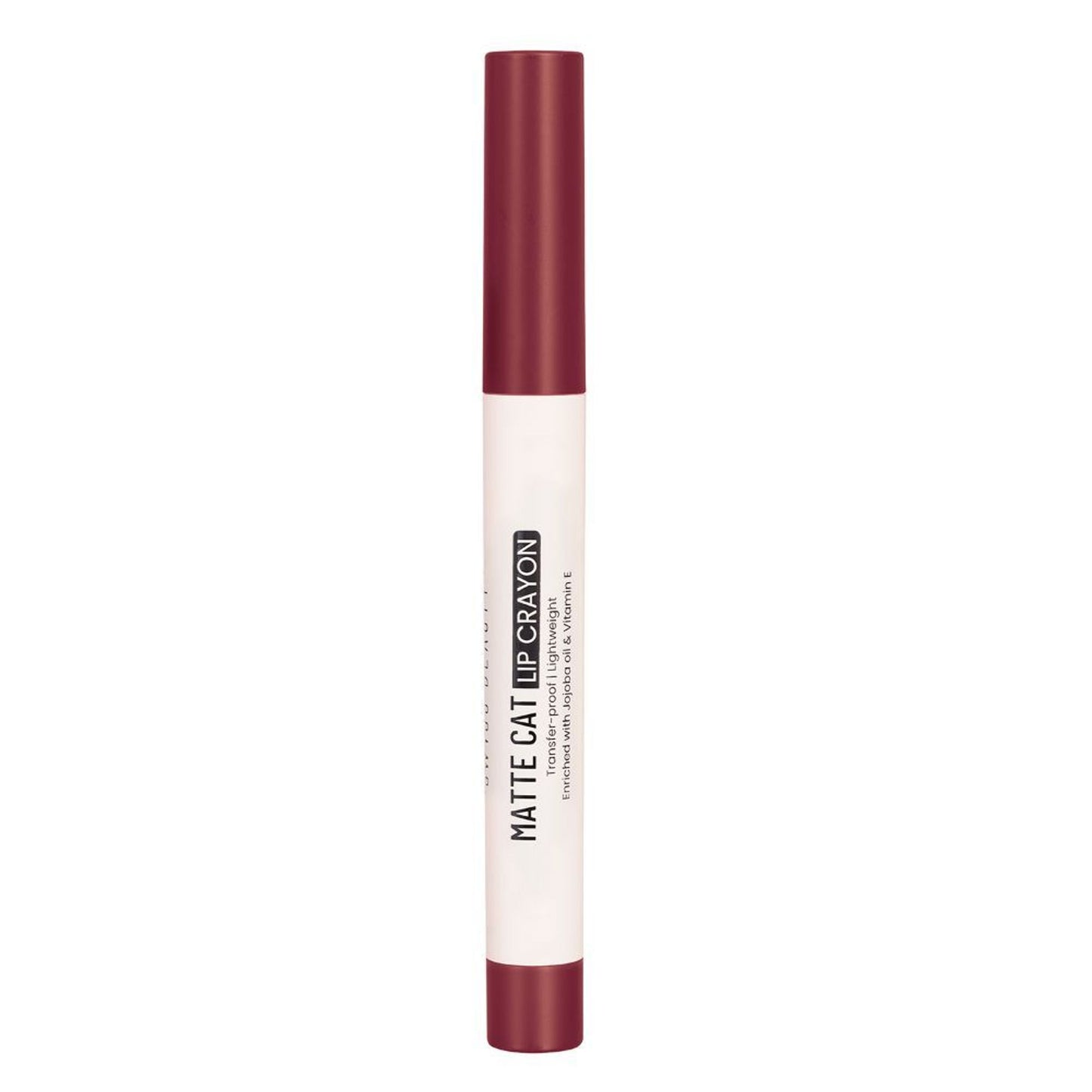 Swiss Beauty Non Transfer Matte Cat Lip Crayon - Poppy-Rouge