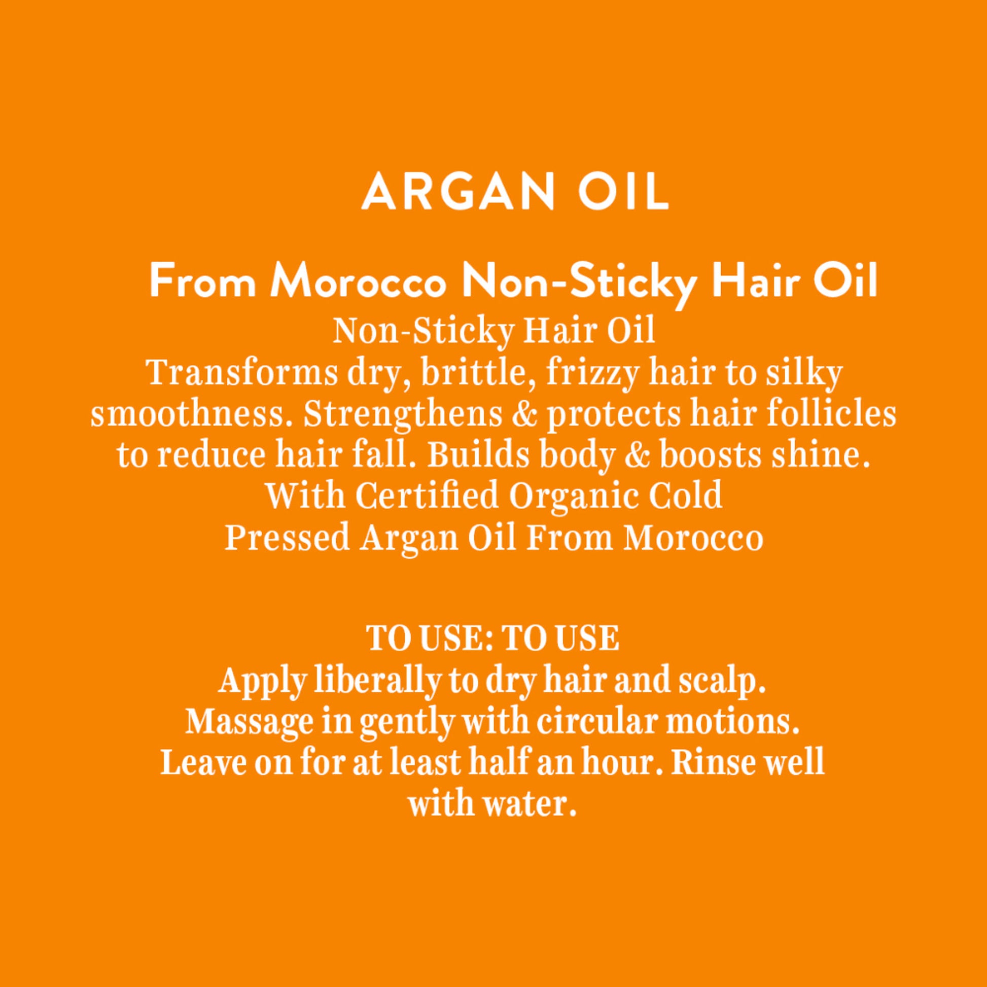 Biotique Advanced Organics Argan Oil From Morocco Non-sticky Hair Oil