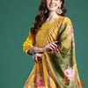 Dhiyona IE Ethnic Motifs Regular Kurta with Trousers & Dupatta