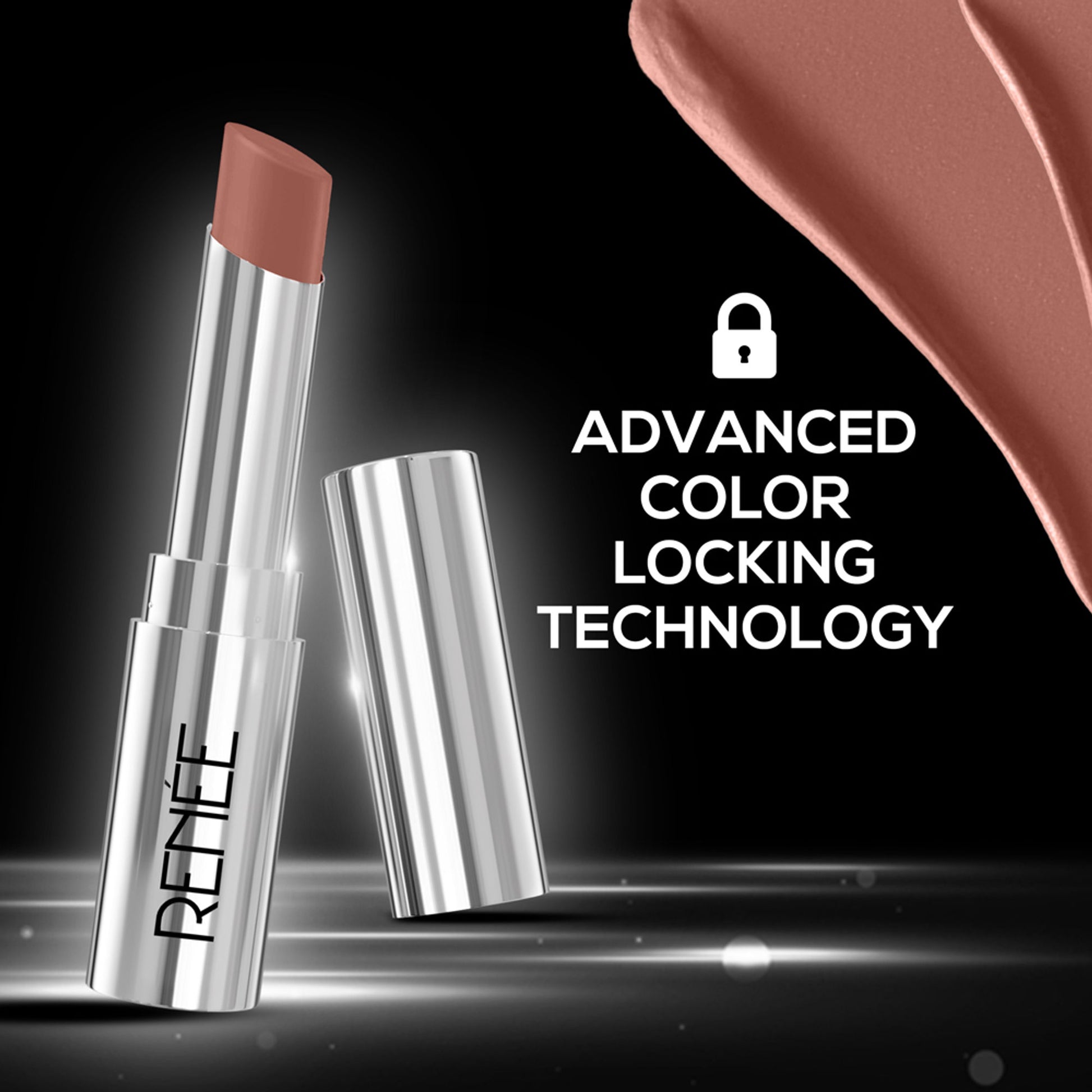 Renee Cosmetics Matte Lock Lipstick - 01 Jazz