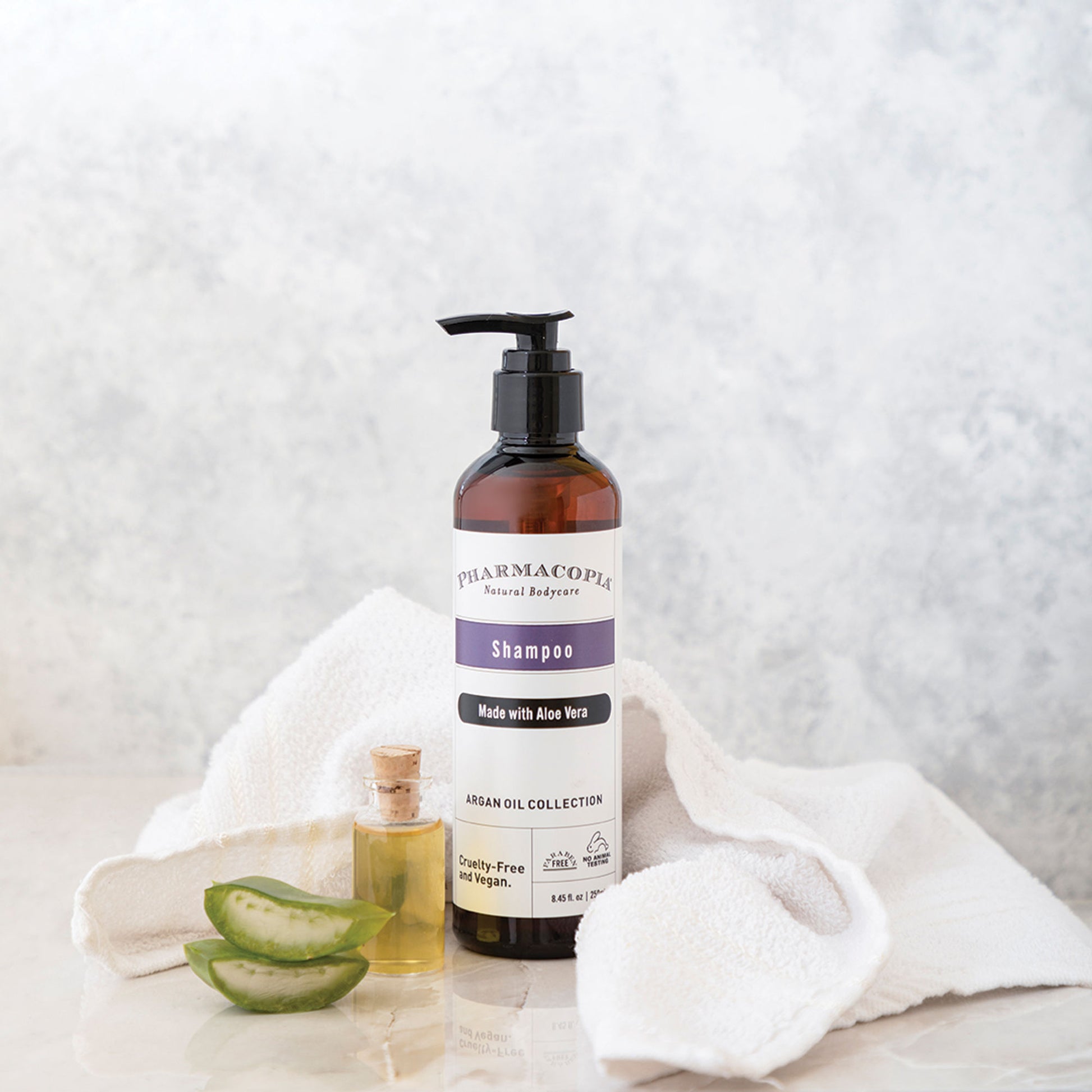 Kimirica Pharmacopia Argan Oil & Aloe Vera Organic Shampoo