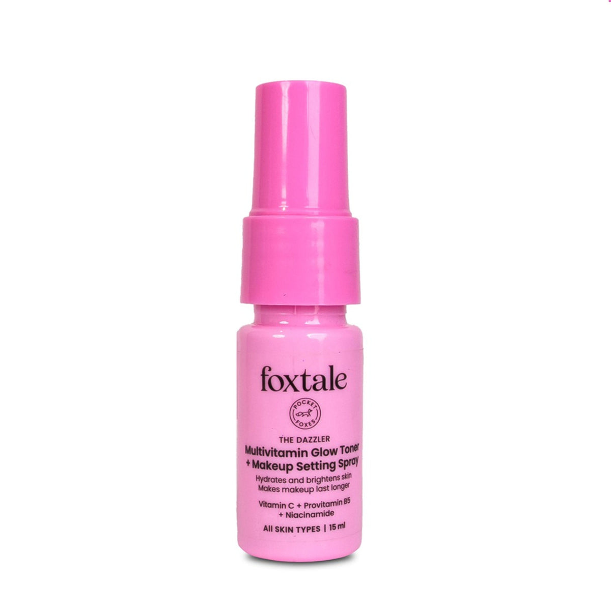 Foxtale Multivitamin Glow Toner + Setting Spray Vitamin C & Niacinamide