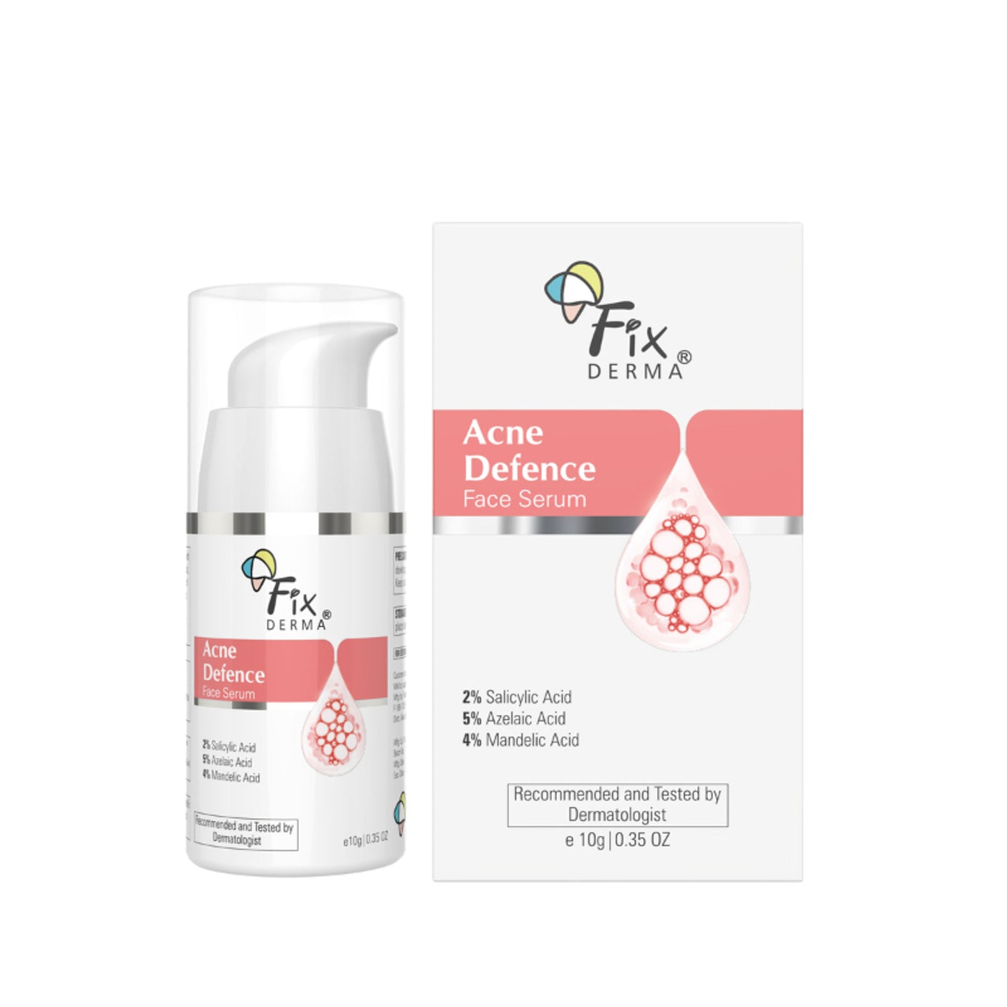 Fixderma Acne Defence Face Serum with 2% Salicylic Acid for Anti Acne & Spot Treatment