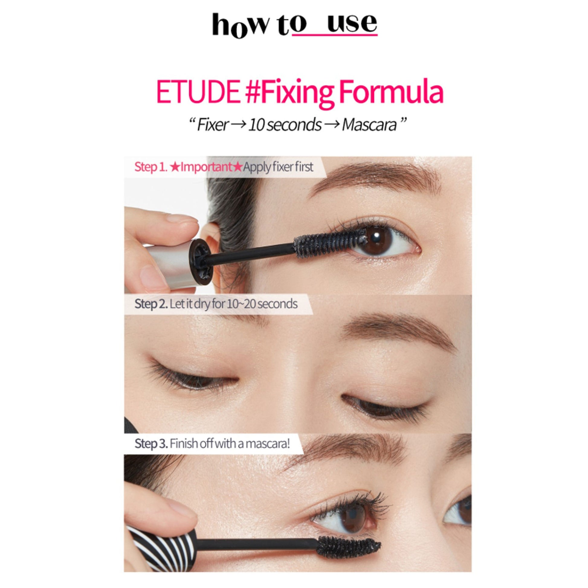 ETUDE Dr. Mascara Fixer - 01 Natural