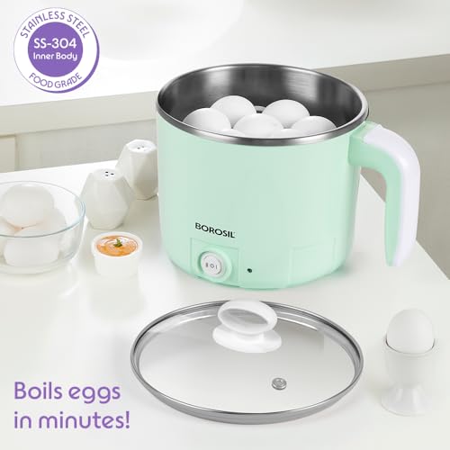 Borosil Klassic Stainless Steel Electric Kettle 1.2 L