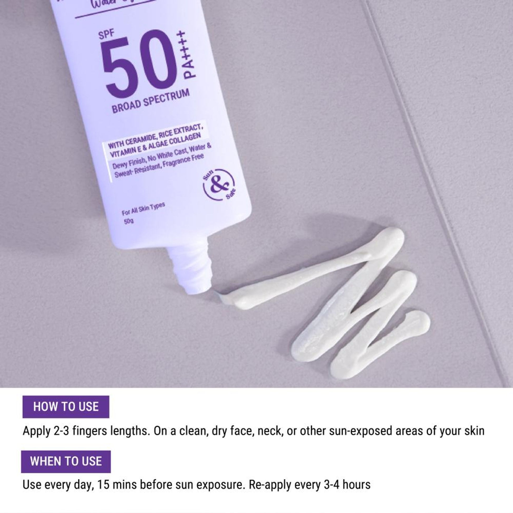 Blue Heaven Barrier Repair Korean Gel Sunscreen SPF 50 PA ++++