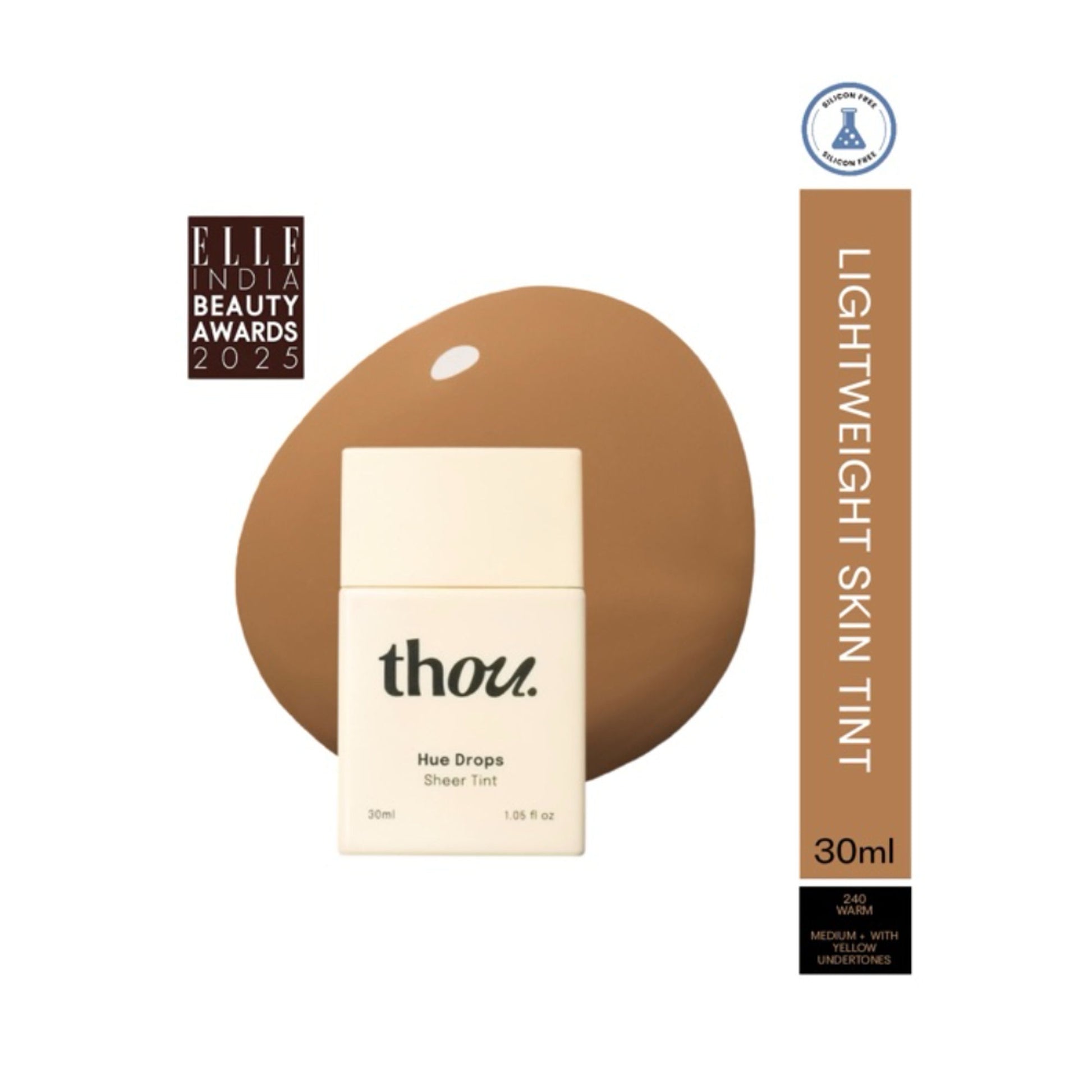 Thou Hue Drops Sheer Skin Tint - 240 Warm