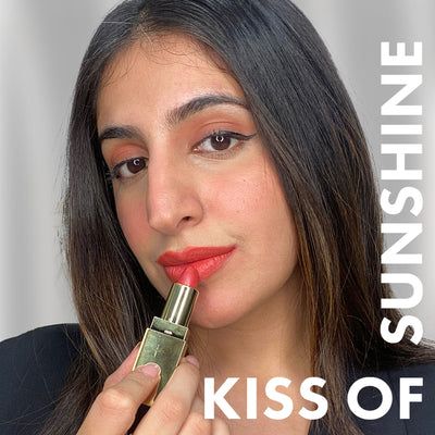 Daughter Earth Natural & Creamy Velvet Phytonutrient Lipstick - Kiss Of Sunshine