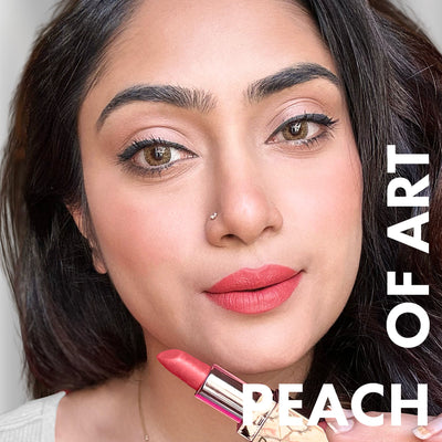 Daughter Earth Natural & Creamy Velvet Phytonutrient Lipstick - Peach Of Art