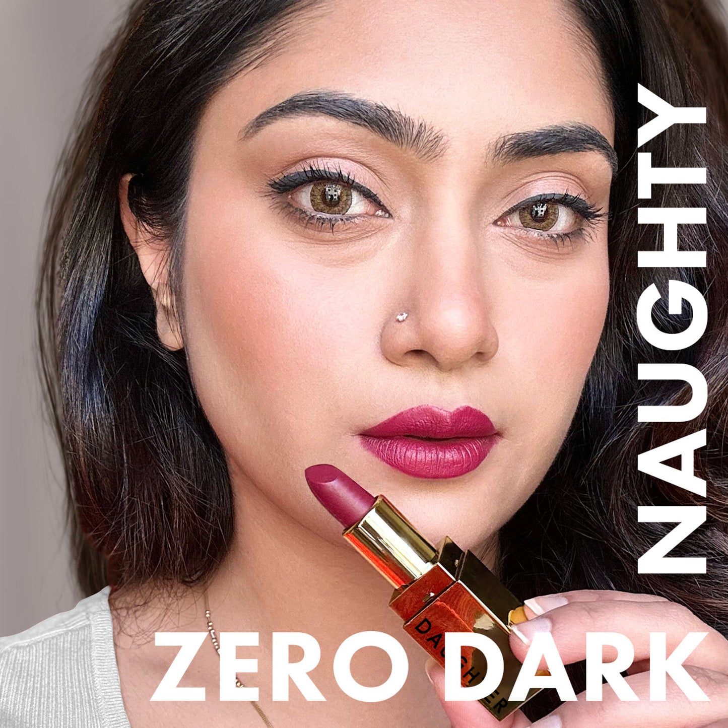 Daughter Earth Natural & Creamy Velvet Phytonutrient Lipstick - Zero Dark Naughty