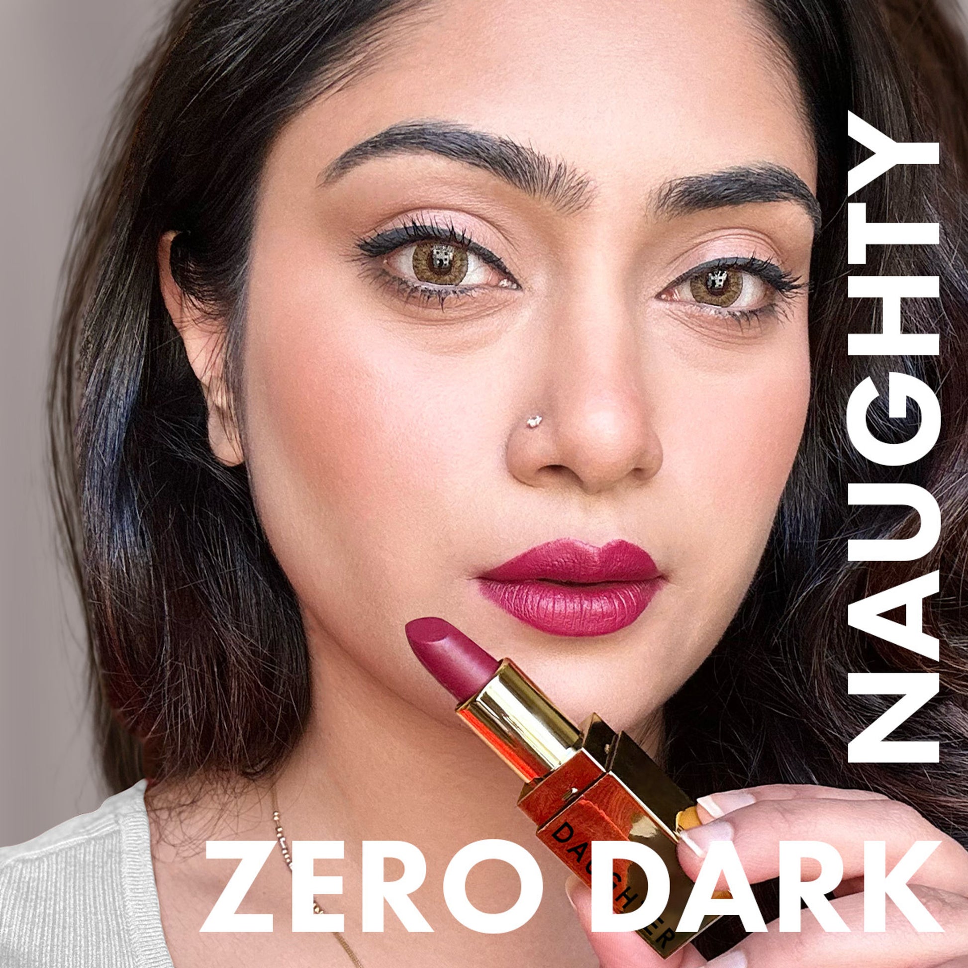 Daughter Earth Natural & Creamy Velvet Phytonutrient Lipstick - Zero Dark Naughty