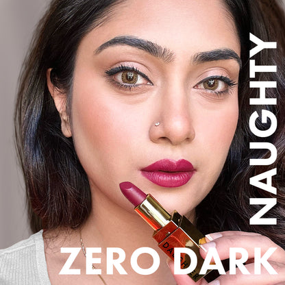 Daughter Earth Natural & Creamy Velvet Phytonutrient Lipstick - Zero Dark Naughty