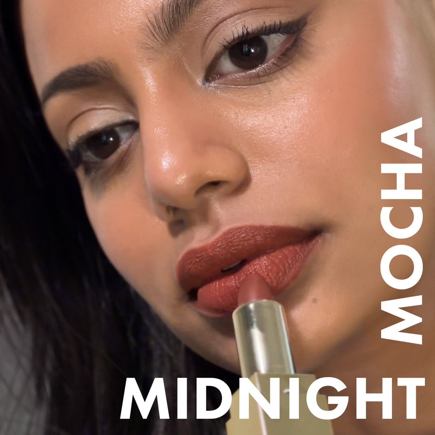 Daughter Earth Natural & Creamy Velvet Phytonutrient Lipstick - Midnight Mocha