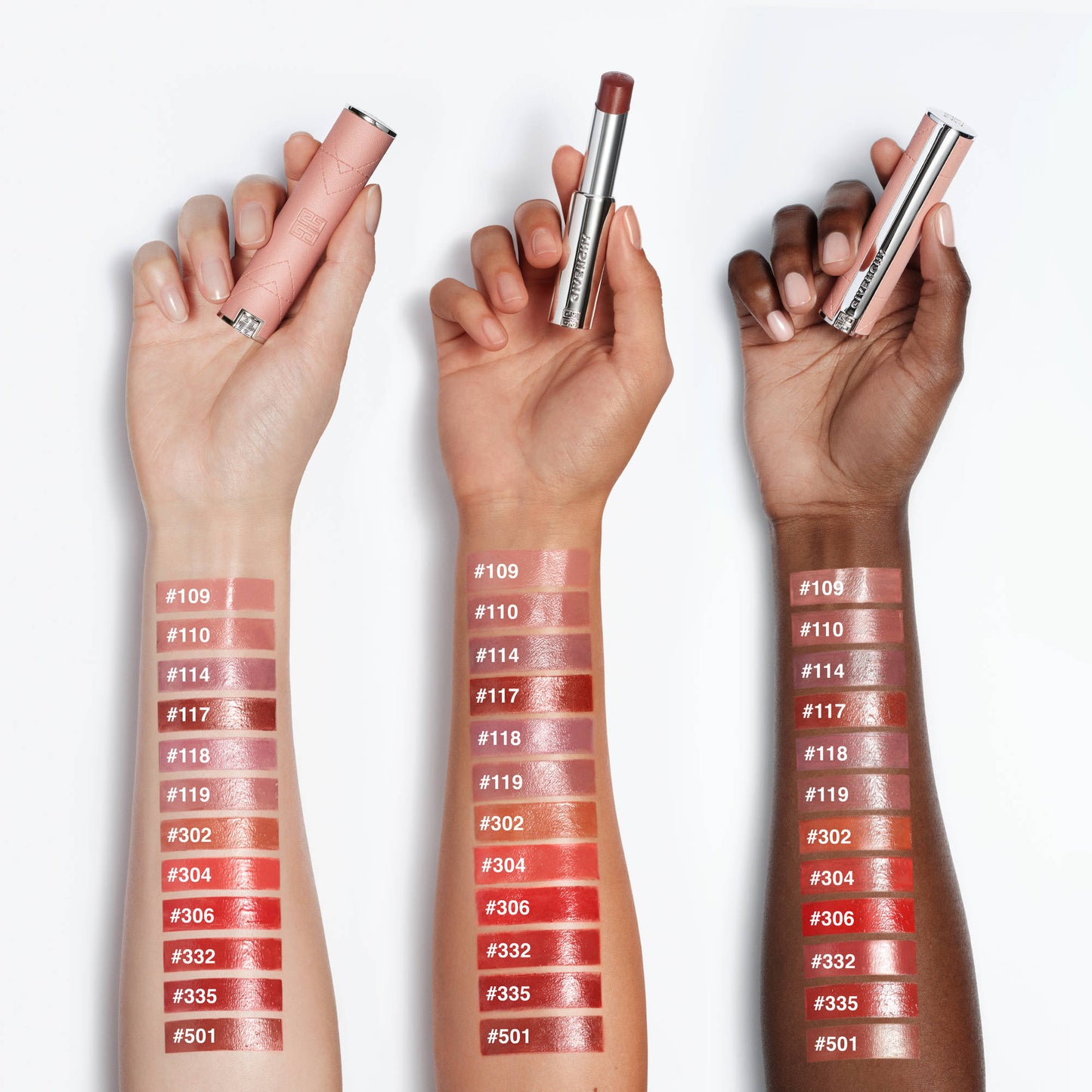 Givenchy Rose Perfecto Shine Lipstick - N110