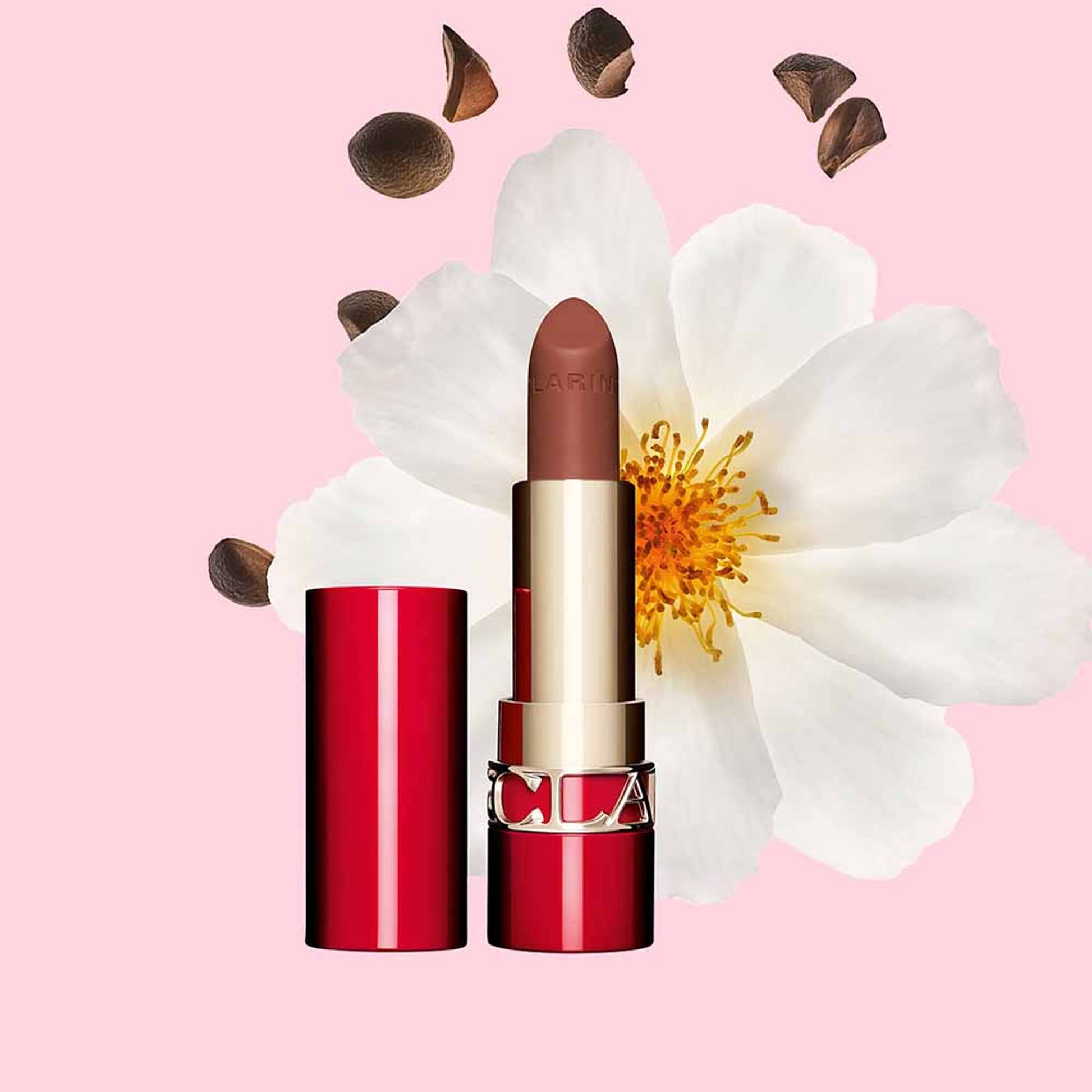 Clarins Joli Rouge Velvet Lipstick - 784V Praline Nude
