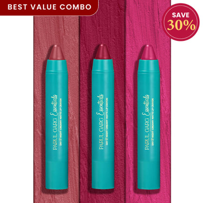 Parul Garg Beauty Lip Crayon Set - All-Time Bestsellers