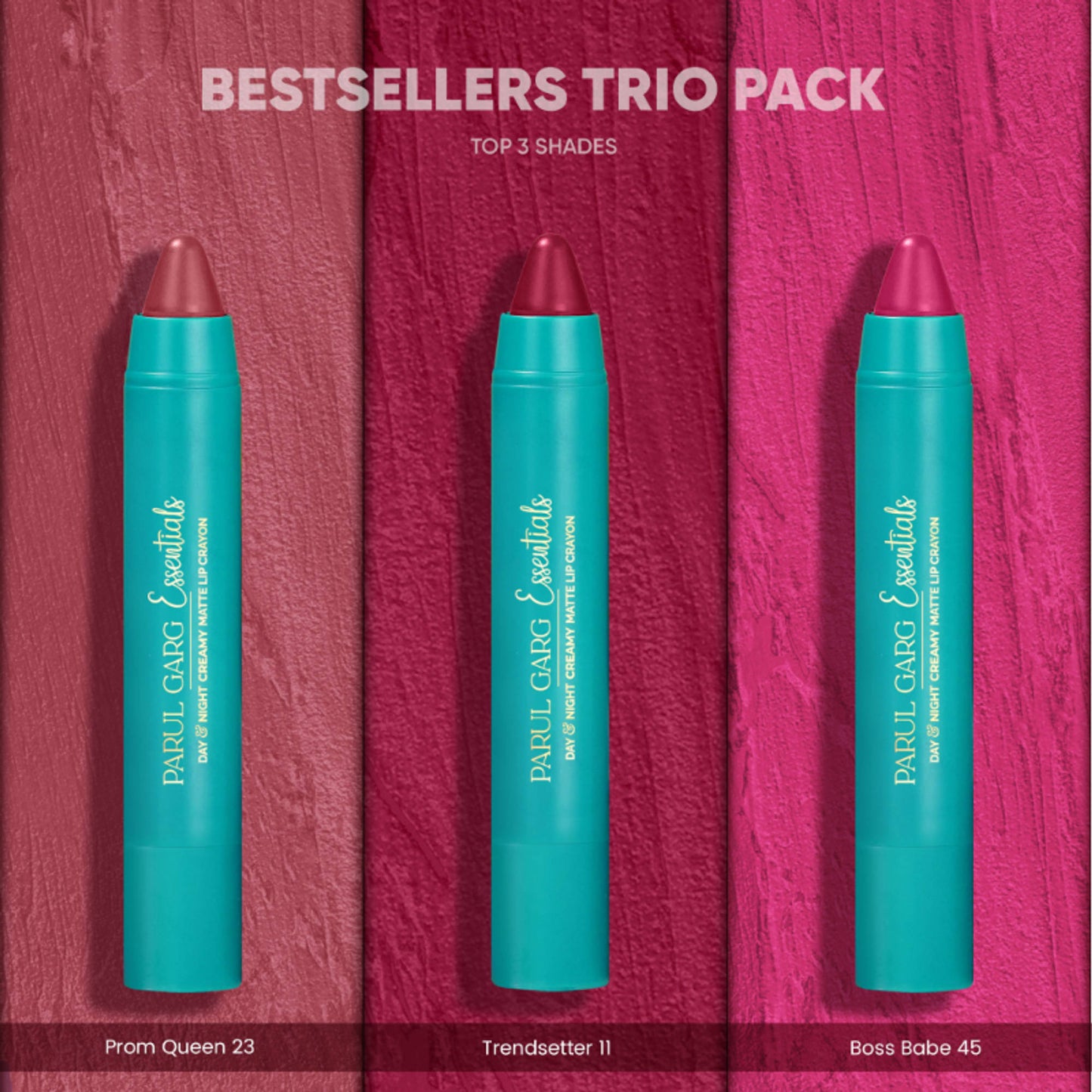 Parul Garg Beauty Lip Crayon Set - All-Time Bestsellers
