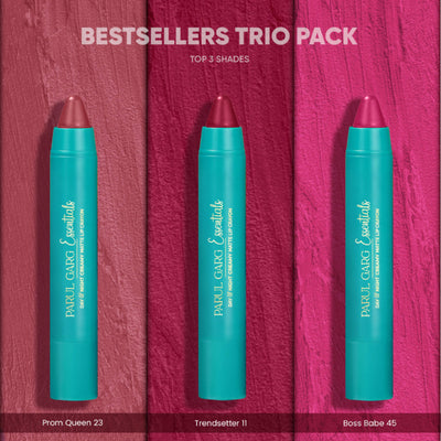 Parul Garg Beauty Lip Crayon Set - All-Time Bestsellers