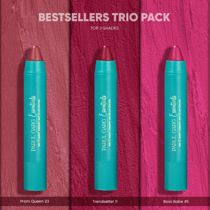 Parul Garg Beauty Lip Crayon Set - All-Time Bestsellers