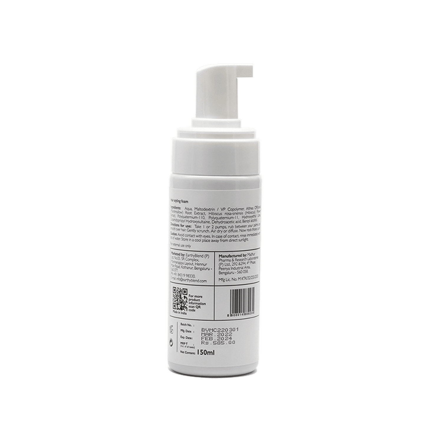 True Frog Volumizing Mousse For Curls