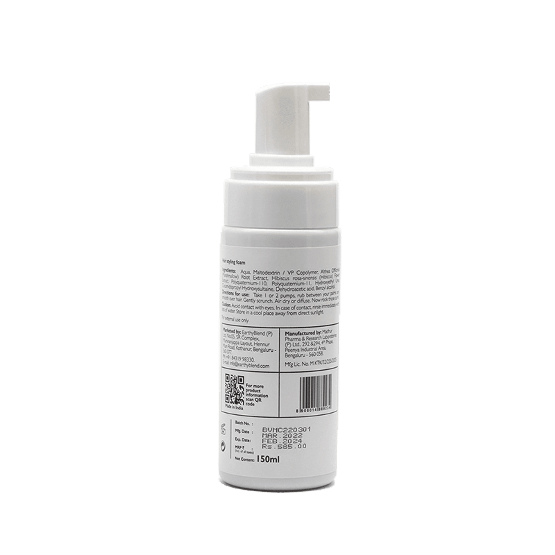 True Frog Volumizing Mousse For Curls