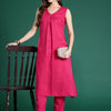 Dhiyona IE Pleated Kurta with Trousers