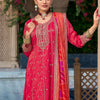 Dhiyona IE Ethnic Motifs Embroidered Sequinned Anarkali Kurta with Trouser & Dupatta