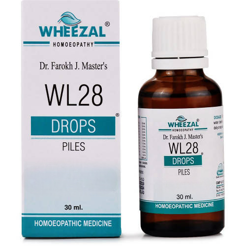 Wheezal Homeopathy WL-28 Piles Drops