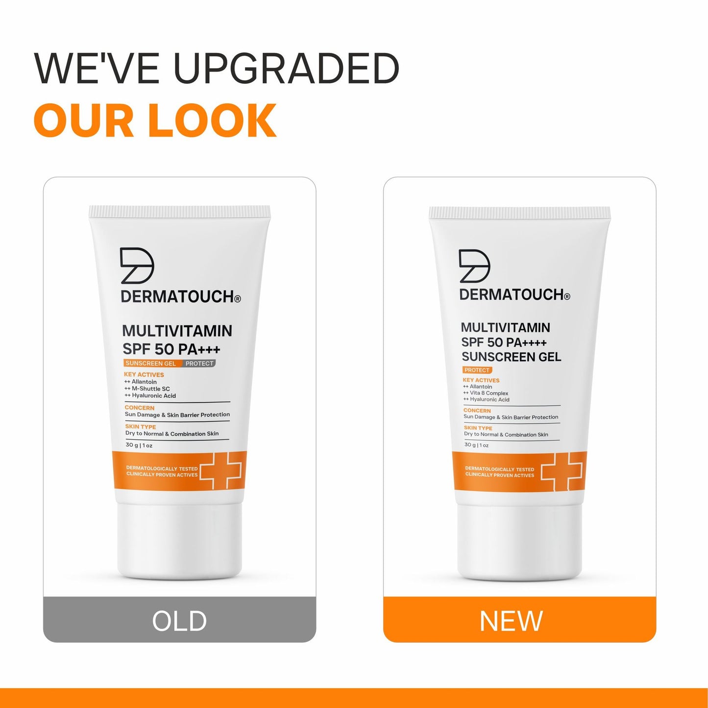 Dermatouch Multivitamin SPF 50 PA+++ Sunscreen Gel