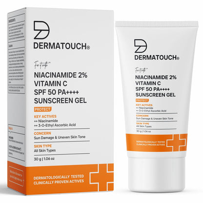 Dermatouch Niacinamide 2% Vitamin C Sunscreen SPF 50 PA++++