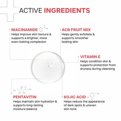 Dermatouch Bright & Even Skin Tone Gentle Cleanser