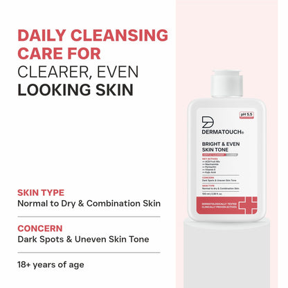 Dermatouch Bright & Even Skin Tone Gentle Cleanser