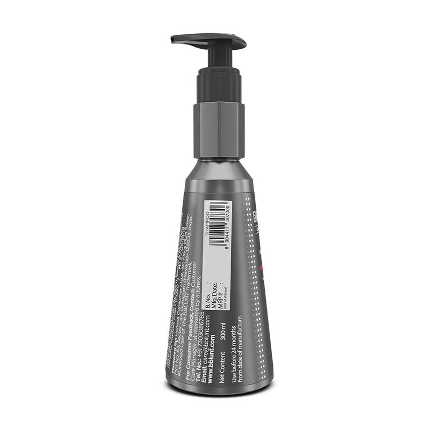 BBLUNT Intense Shine Shampoo with Rice & Silk Protein for 23X Shinier Hair