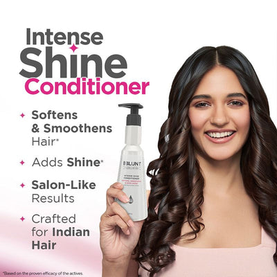 BBlunt Intense Shine Conditioner With Rice & Silk Protein